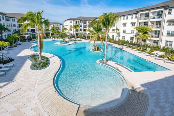 Inspira pool from above